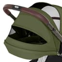 CYBEX Gold TALOS S LUX Kinderwagen, Ab Geburt bis 22 kg (ca. 4 Jahre), Mit Offroad-Federung, verstellbarem Griff und ergonomischer Liegeposition, Moss Green - 13