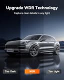 WOLFBOX G930 10" Espejo Retrovisor con Camara y 5.8GHz WiFi, 4K Ultra HD Doble Dashcam y 1080P WDR Camara Trasera Espejo Dash CAM Coche para Navegador GPS 24H Cámara Vigilancia Aparcado Tarjeta 64GB - 7