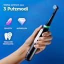 Oral-B iO Series 3 Plus Edition Elektrische Zahnbürste — Electric Toothbrush, Inkl. 3 Aufsteckbürsten, 3 Putzmodi für Zahnpflege — Designed by Braun, GUT GETESTET von STIFTUNG WARENTEST, Schwarz - 11