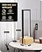 EDISHINE LED Wooden Table Lamp, Touch Dimmable & Memory Function, Bedside Lamp with 3 Colour Temperatures, 350 Lumens, Integrated Modern Table Lamp for Living Room, Office, Gift - 5