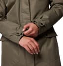 Columbia Suttle Mountain Long Insulated Jacket, Waterproof, Termoriflettente, Imbottitura sintetica, Maniche regolabili, Pelliccia sintetica staccabile - da donna - 7