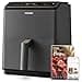 COSORI Dual Blaze Airfryer - Smart Hot Air Fryer with WiFi - 6.4L XXL Air Fryer - 11-in-1: Baking, Grilling, Bread, Chicken - 80+ Recipes - Dishwasher Safe, Grey - 1