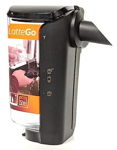 Philips LatteGo Espressomaschine Ersatzkaraffe, Premium Large, Chrom (für EP5447/94, EP4347/94, EP3246/74)