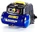 Michelin Compressore d'Aria Portatile MBL6, Compressore Aria Oil-Free da 6 Litri, Manometro Integrato, Pressione Massima 8 Bar, Potenza 1.5 CV - 1