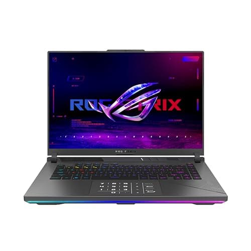 ASUS ROG Strix G16 G614JV Gaming Laptop | 16 Inch WUXGA 165Hz 16:10 IPS Display | Intel Core i7-13650HX | 16GB RAM | 1TB SSD | NVIDIA RTX 4060 | Win11 Home | QWERTZ | Ecplise Grey