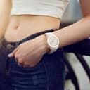 BONACE Strap for Omega x Swatch MoonSwatch Watch, 20mm Soft Rubber Omega X Swatch Moonswatch Moonswatch Speedmaster Replacement Band Curved Moonswatch Swatch Strap Without Gaps for Men Women - 6