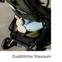 Bugaboo Butterfly 2 Reisebuggy, leicht und kompakt, Handgepäckgröße, faltbarer Reise-Kinderwagen mit Liegefunktion, einhändig faltbar, großer Untergestellkorb, ab 6 Monaten bis 4 Jahre, Heritage Black - 7