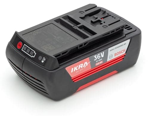 IKRA batería 36 V 2,0 Ah, Tipo de batería LI 28, con tecnología Bosch, Fabricada en Europa, Compatible con Todos los Dispositivos Bosch de 36 V