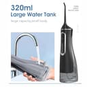 Hydropulse Pro – Portable Water Flosser with 4 Modes & 8 Tips,Water Dental Flosser Cordless for Teeth,IPX7 Waterproof Electric Flossing Machine for Teeth Cleaning,Rechargeable Flossers (Black) - 2