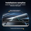 NEW'C 3 Pezzi, Vetro Temperato per iPhone 17 Pro Max, iPhone 16 Pro Max (6,9 pollici), Pellicola Prottetiva Anti Graffio - Ultra resistente - Trasparente HD - Strumento di installazione facile incluso - 3