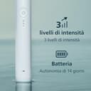 Spazzolino elettrico sonico Philips Sonicare Serie 3100 - Sensore di pressione, 3 intensità, EasyStart, SmarTimer, autonomia 14 giorni, custodia, bianco, confezione da 2, HX4072/41, [Nuovo] - 5