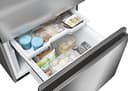 Haier HTW5620DNMG Frigorifero combinato 3D 60 Serie 5, Libera installazione, 3 porte, No Frost, Luce Led, Inox, L x P x A (mm) 595x667x2050, Classe D - 12