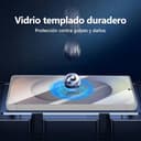 NEW'C 3 Piezas, Protector Pantalla para Samsung Galaxy S25 Ultra, Cristal templado Antiarañazos, Antihuellas, Sin Burbujas, Dureza 9H, Ultra Transparente, Ultra Resistente - 7