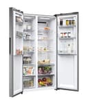 Haier SBS 90 SERIE 5 HSR5918DNMP Frigorifero/Side by Side/Classe di efficienza energetica D/XL-Slim Line/Leise/Multi-Airflow/Total No Frost/Inverter Compressore/Acciaio inossidabile - 6