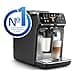 Philips 5400 Series Bean to Cup Coffee Machine – 12 Coffee Varieties, LatteGo Milk Frother, Fastest-to-Clean, Ceramic Grinder, Fully Automatic Espresso & Cappuccino maker – Black, Silver (EP5446/70) - 2