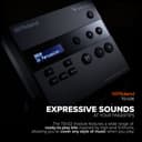 Roland TD-02K V-Drums | Batteria Elettronica Compatta Entry-Level con una Suonabilità Espressiva, Stand dall'Altezza Regolabile ed Espansione Bluetooth Opzionale - 5