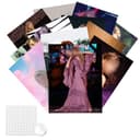 GTOTd Singer Wall Poster 12 Stück mit Wand-Collage Kit 36 x 28cm (14.1" x 11.4") Gifts Merch Sängerin Poster Ungerahmte Version HD Wall Art für Wohnzimmer Club Wand Kunst Dekor - 1