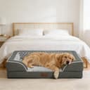 Casa Paw Orthopaedic Waterproof Dog Bed for Extra Large Dogs, Memory Foam, XL Dog Bed with Sides, Egg Crate Foam and Non-Slip Base, Jumbo Dog Couch Bed with Washable - 10