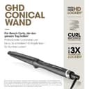 ghd chronos curve Lockenstab ohne Klammer: Für Locken & Wellen, Anti Frizz Finish, langanhaltende Ergebnisse, geschmeidiges & glänzendes Haar, ohne extreme Hitzeschäden - 3