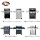 GFTIME 7638 44,5 cm Grillrost und Grillplatte für Weber Spirit I II E310 E320 E330 S310 S320 S330 Gasgrills, Gusseisen Ersatzteile für Weber Spirit 300 Series, 2 Stück - 3