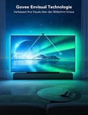 Govee Envisual TV Hintergrundbeleuchtung T2 mit Dual-Kamera für 75-85 Zoll Fernseher und PC, RGBIC WiFi LED Strip kompatibel mit Alexa und Google Assistant doppelte Lichtperlen, für Deko - 3