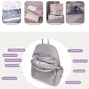 KESUDE Rucksack Damen Klein Rucksacktasche Wasserdicht Schultache Cityrucksack Daypacks Nylon Casual Rucksackhandtaschen Backpack Schulrucksack für Damen Frauen Alltag Schule Travel Arbeit - 3