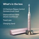 Philips Hx9911/84 Sonicare Diamond Clean 9000 Series, Power Electric Tooth Brush, Pink, 1 Count, Pack of 1 - 8