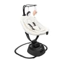 Babymoov Babyschaukel Swoon Evolution Curl White - elektrische Babywippe mit 8 Schaukelbewegungen, 360° rotierbarer Sitz, 12 Melodien - 1
