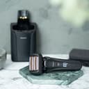 Panasonic ES-LS9A Wet & Dry 6-Blade Electric Shaver for Men - Precise Clean Shaving with Cleaning & Charging Stand - 12