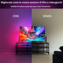 HUBAURA Sync Box retroilluminazione HDMI 2.0 Nastro LED sincronizzazione Immagine, Nastro LED per TV 42 a 88 Pollici (83-88 Pollici) - 3