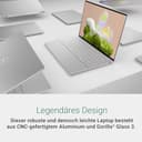 Dell XPS 13 (9350) Laptop Copilot+ PC 13.4 Inch FHD+ 120Hz, Intel Core Ultra 7 Series 2 Intel - Evo Edition, Intel Arc, 32GB RAM, 1TB SSD, Windows 11 Home, German QWERTZ Backlit Keyboard, Platinum - 3