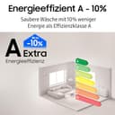 Samsung WW90DG5G34AEEG Waschmaschine WW5100D SLIM, 9 kg, EEK: A (-10%), Nur 48 cm tief, Dampfprogramm, AI Energy Mode, Ecobubble, WiFi, Mikroplastik-Programm, AI Wash, SuperSpeed 39 Min., Weiß - 4