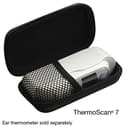 Braun No touch + touch Thermometer mit Age Precision (PositionCheck, duale Technologie, sicher, hygienisch, klinisch genau) BNT400 & Protective Aufbewahrungstasche für ThermoScan Ohrthermometer - 7