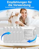 Haliya 6 Stück N50 2.0 Geruchsvernichter für PETKIT Pura Max/Pura Max 2 / Purobot Max Pro Selbstreinigende Katzentoilette, katzenklo selbstreinigend, Geruchskontrolle - 6