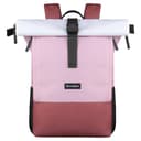 hk Mochila Enrollable Mujer para Portátil 15.6-Inch Impermeable y Ligera, Mochila Casual de Viaje y Trabajo, Backpack Casual Elegante para Universidad Escuela y Ciclismo Uni–Rosa - 1