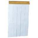 Ferplast Puerta para casetas de Exterior de Perros Modelos Domus Extra Large, BAITA 100, BAITA 120 y Canada 6, PVC Transparente contra la Lluvia, el Viento y el frío, 35 x h 59 cm, Dorado - 1