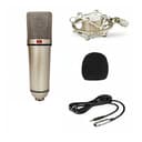 Microphone All Metal U87 Condenser Microphone Professional Recording Microphone For Computer/Laptop Podcast Gaming YouTube Singing Studio Suitable for Anchor, Dubbing Studio, Recording, st (Color : B - 2