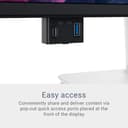 Dell 34 Plus USB-C Monitor - S3425DW, WQHD (3440x1440), 21:9 Curved, 120Hz, VA, 1ms, AMD FreeSync Premium, HDR10, Height Adjust, Built-in Speakers, 2 USB-C, 2 HDMI, 3 Year Warranty - 7