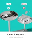 INIU Caricatore Wireless iPhone, Magnetic 3 in 1 Base Ricarica Certificato Qi, Da viaggio Caricabatterie Wireless Universale per iPhone 16 15 14 13 12 Apple Watch 8 7 Ultra AirPods 4 3 Pro ecc. - 3