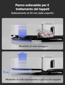 roborock S8 MaxV Ultra Robot Aspirapolvere e Lavapavimenti, RockDock Ultra 8-in-1 Stazione Autopulente, Distributore Auto di Detersivo, 10000Pa, Reactive AI 2.0, Lavaggio Mocio ad Acqua Calda - 5