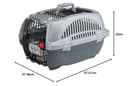 Ferplast Atlas 20 Deluxe Open Cat Carrier Dog Carrier, Secure and Practical, Durable, Open Top Design, Easy to Clean, Ideal for Travel, Pet Carrier up to 8 Kg. 57x37x33 cm. - 3