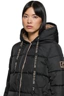Polo Club Cappotto Reversibile da Donna in colore Nero e con Cappuccio fisso - Giacca Invernale - 2