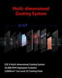 REDMAGIC 10 Pro 144Hz Cellulare Gaming, Smartphone Android 5G, 16GB RAM+512GB ROM, Snapdragon 8 Elite, 6.85" AMOLED Schermo, FHD+ Telefono Gaming, 50MP Fotocamera, 80W Caricatore, Dual-Sim Argento - 7