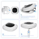 Flexibler Twist-Clip-Halter für Nanit Pro Smart Baby Monitor,Flexible Twist-Monitorhalterung für Nanit Pro Smart Babyphone,kein Bohren Erforderlich - 3