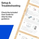 HP LaserJet 179fnw Colour Wireless Multifunction Printer with Fax | Self-healing Wi-Fi | Print from phone or tablet | Small, compact MFP – world's smallest in-class | Print speeds up to 19 ppm black - 15