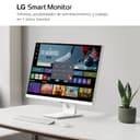 LG 27U731SA-W - Smart Monitor 27", Panel IPS, UHD (3840 x 2160), 60Hz, 5ms (GtG), WebOS 24, DCI-P3 90%, Ajuste en Inclinación (Eje Horizontal), Blanco - 15