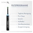 Oral-B Genius X Elektrische Zahnbürste/Electric Toothbrush mit künstlicher Intelligenz & Putztechnikerkennung, visuelle Andruckkontrolle, 6 Putzmodi inkl. Sensitiv, Timer, schwarz - 6