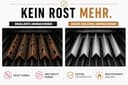 Premium Aromaschienen für Weber Spirit 300 Serie (E310, E320, E330) | 5er Set V2A Edelstahl 1.4301 | Rostfrei, extra langlebig & 100% Passgenau ab 2013 | Flavorizer Bars Ersatz Brennerabdeckungen - 2