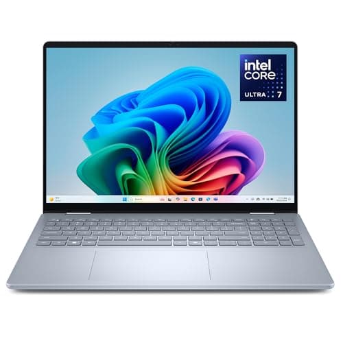 Dell s Laptop 16 FHD+ Touchscreen Display, Intel Core Ultra 7-256V, 16 GB LPDDR5X RAM, 512 GB SSD, Intel Arc Graphics, Windows 11 Home - Cloud