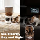 WAVEEME Dual-Lens Automatic Cat Feeder with Camera for 2 Cats, 6L1080P HD Video Pet Food Dispenser with Dual Bowls, AI Motion Detection & 2-Way Audio, App Control Timed Feeder for Multi-Cat Household - 6